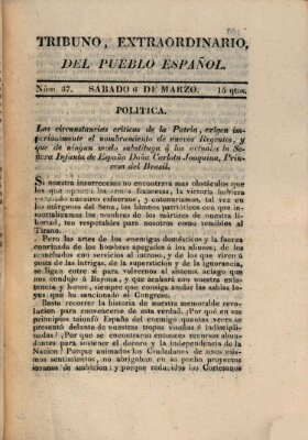 El Tribuno del pueblo español Samstag 6. März 1813