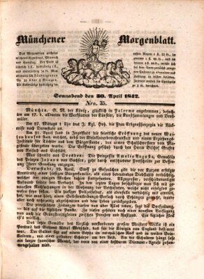 Münchener Morgenblatt Samstag 30. April 1842