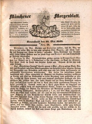 Münchener Morgenblatt Samstag 14. Mai 1842