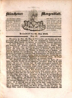 Münchener Morgenblatt Samstag 21. Mai 1842