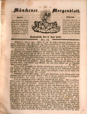 Münchener Morgenblatt Samstag 6. Juli 1844