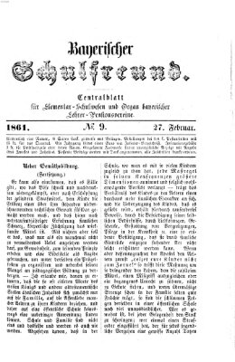 Bayerischer Schulfreund Mittwoch 27. Februar 1861