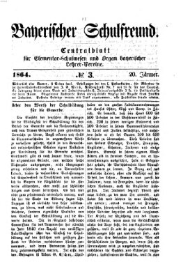 Bayerischer Schulfreund Mittwoch 20. Januar 1864