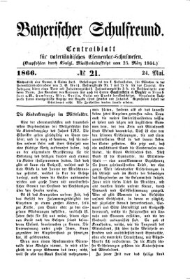 Bayerischer Schulfreund Donnerstag 24. Mai 1866