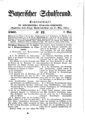 Bayerischer Schulfreund Donnerstag 9. Mai 1867