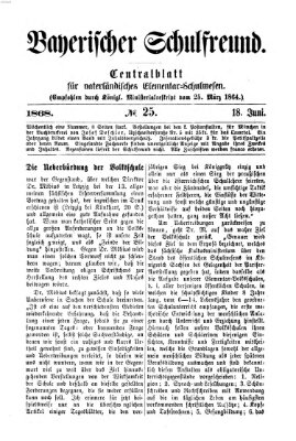 Bayerischer Schulfreund Donnerstag 18. Juni 1868