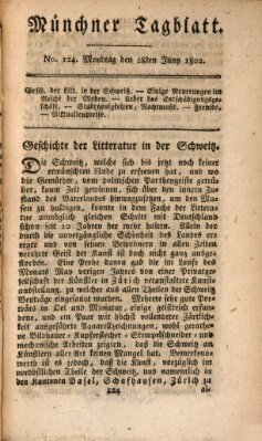 Münchener Tagblatt Montag 28. Juni 1802