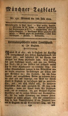 Münchener Tagblatt Mittwoch 7. Juli 1802