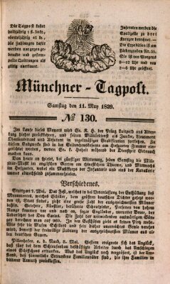 Münchener Tagpost (Münchener Morgenblatt) Samstag 11. Mai 1839