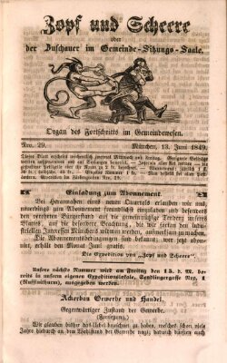 Der Beobachter im Gemeinde- und Gewerbewesen Mittwoch 13. Juni 1849