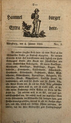 Der Hammelburger Extrabote Samstag 4. Januar 1823