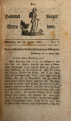 Der Hammelburger Extrabote Mittwoch 22. Januar 1823