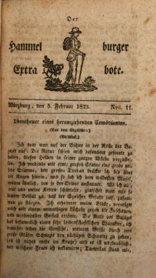 Der Hammelburger Extrabote Mittwoch 5. Februar 1823