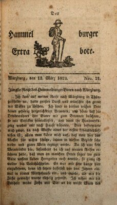 Der Hammelburger Extrabote Mittwoch 12. März 1823