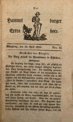 Der Hammelburger Extrabote Mittwoch 16. April 1823