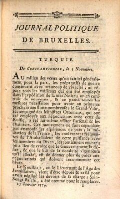 Mercure de France Freitag 15. Januar 1779