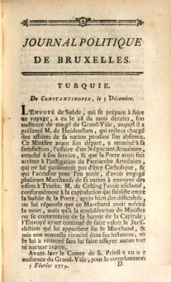 Mercure de France Freitag 5. Februar 1779