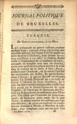 Mercure de France Sonntag 25. April 1779