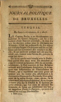 Mercure de France Samstag 5. Juni 1779