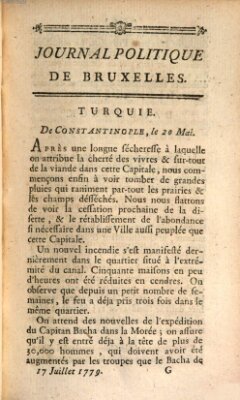 Mercure de France Samstag 17. Juli 1779