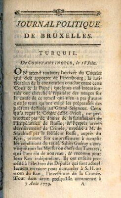 Mercure de France Samstag 7. August 1779