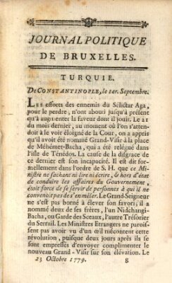 Mercure de France Samstag 23. Oktober 1779