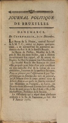 Mercure de France Samstag 8. Januar 1780