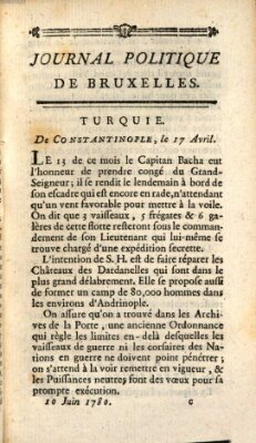 Mercure de France Samstag 10. Juni 1780