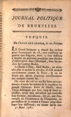 Mercure de France Samstag 31. März 1781