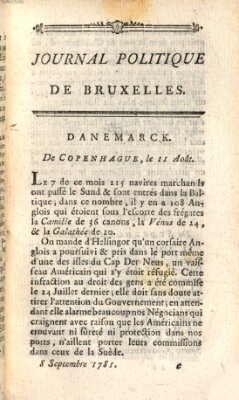 Mercure de France Samstag 8. September 1781