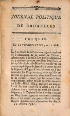 Mercure de France Samstag 13. Oktober 1781