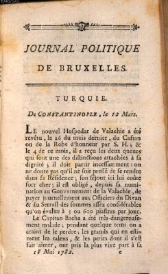 Mercure de France Samstag 18. Mai 1782