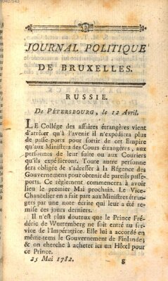 Mercure de France Samstag 25. Mai 1782