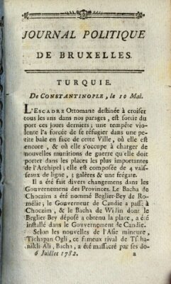 Mercure de France Samstag 6. Juli 1782