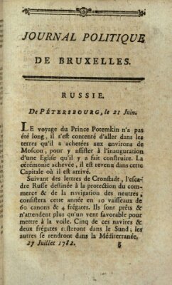 Mercure de France Samstag 27. Juli 1782