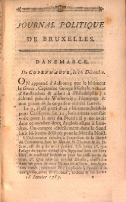 Mercure de France Samstag 18. Januar 1783