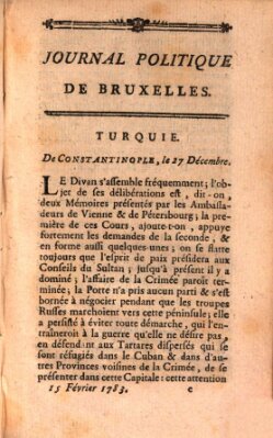 Mercure de France Samstag 15. Februar 1783