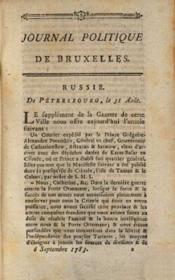 Mercure de France Samstag 6. September 1783