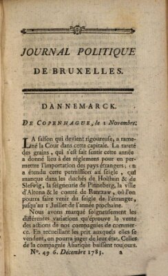 Mercure de France Samstag 6. Dezember 1783