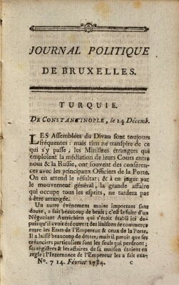 Mercure de France Samstag 14. Februar 1784