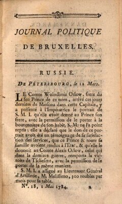 Mercure de France Samstag 1. Mai 1784