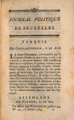 Mercure de France Samstag 17. Juli 1784