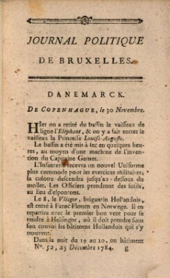 Mercure de France Samstag 25. Dezember 1784