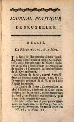 Mercure de France Samstag 30. April 1785