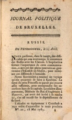 Mercure de France Samstag 28. Mai 1785