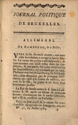 Mercure de France Samstag 23. Juli 1785