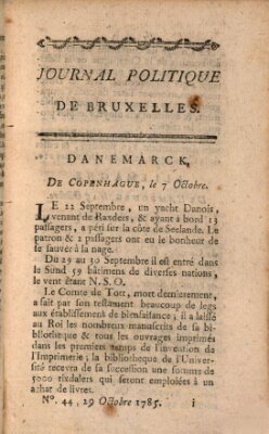 Mercure de France Samstag 29. Oktober 1785