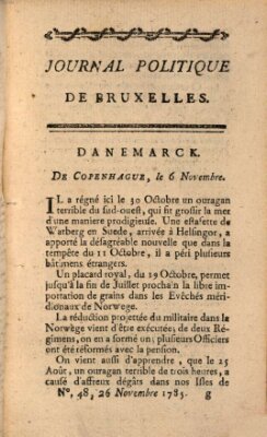 Mercure de France Samstag 26. November 1785