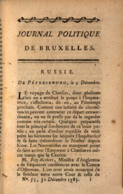 Mercure de France Samstag 31. Dezember 1785