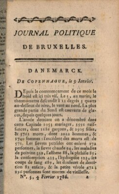 Mercure de France Samstag 4. Februar 1786